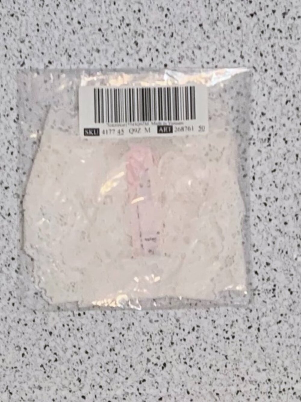 Victoria's Secret Dream Angels Brazilian Bikini Panty M Coconut White